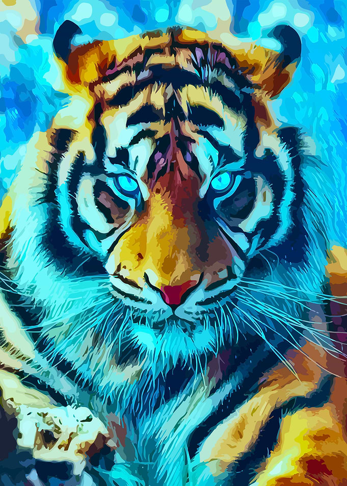 majestic tiger