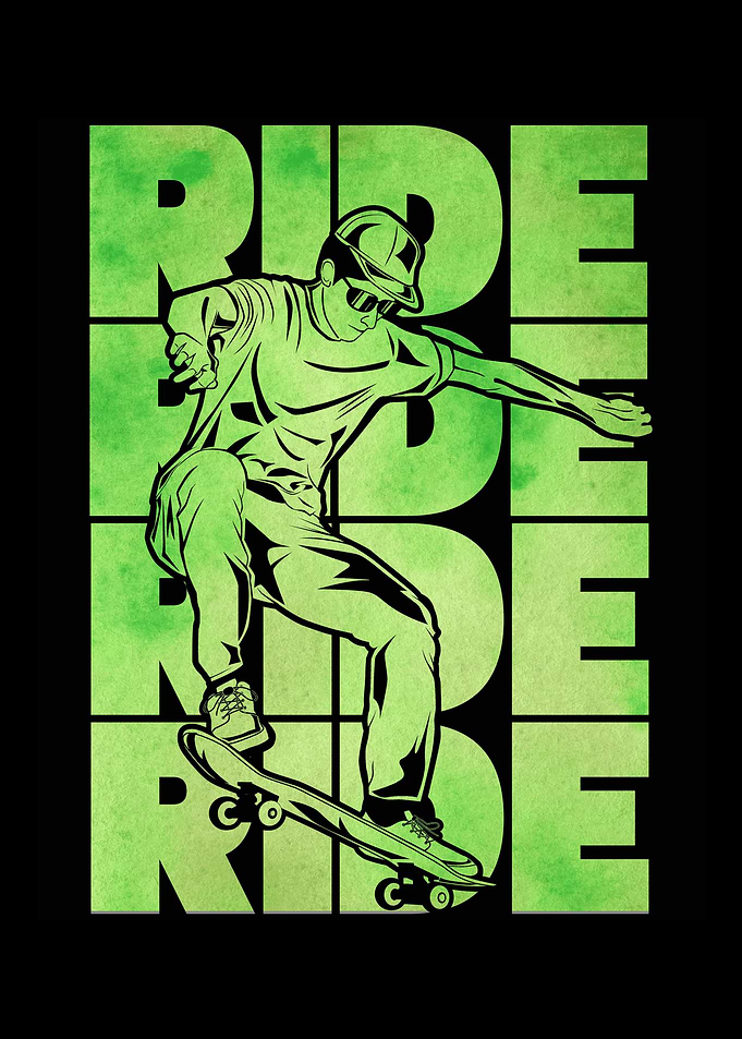 Skateboard Ride Skateboard