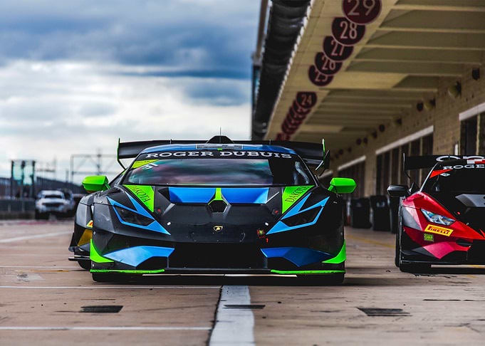 Lamborghini racing track