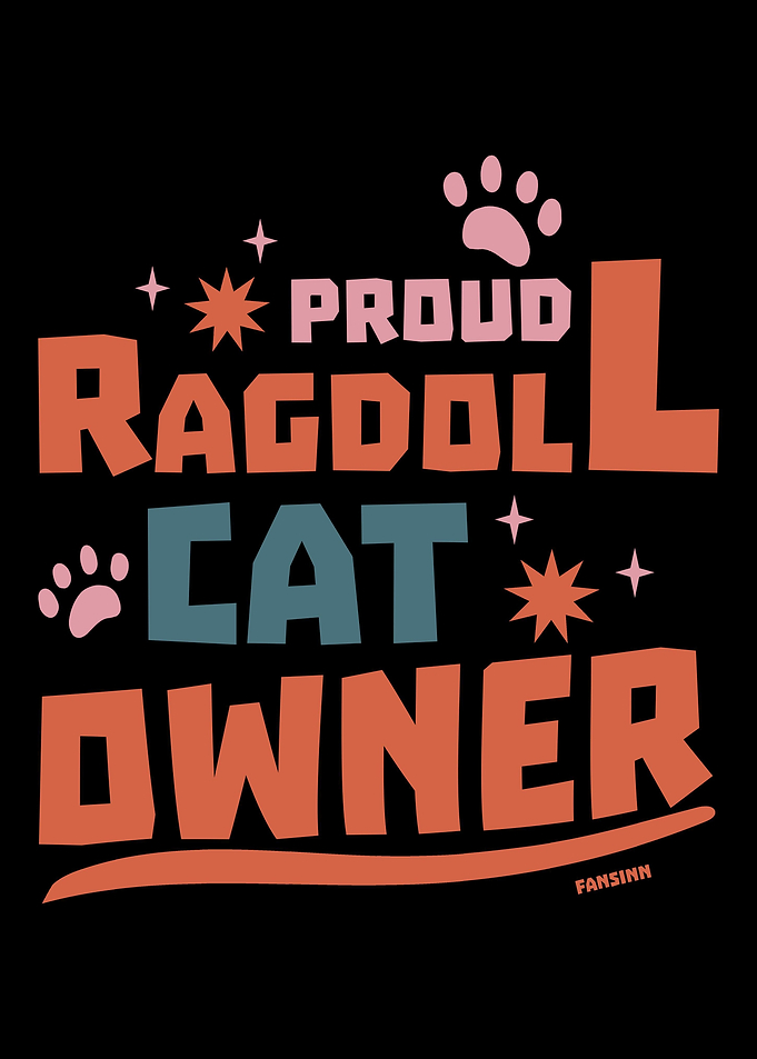 Proud Ragdoll cat owners
