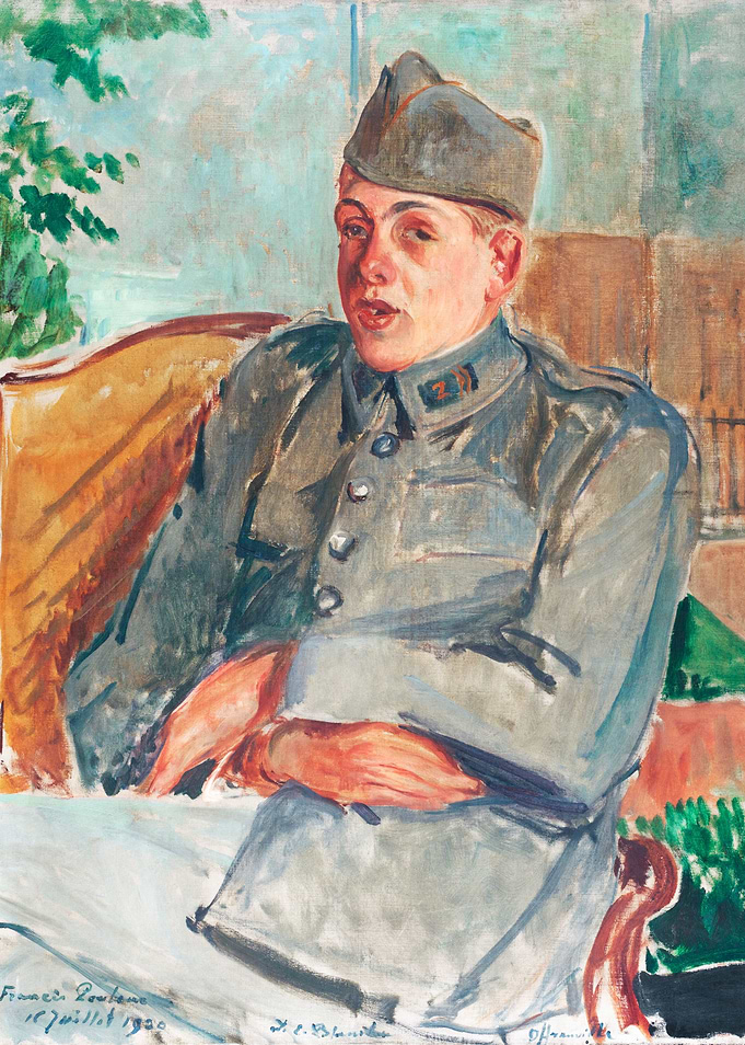Portrait de Franis Poulen
