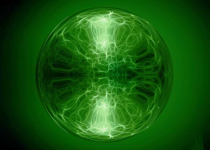 Circles green