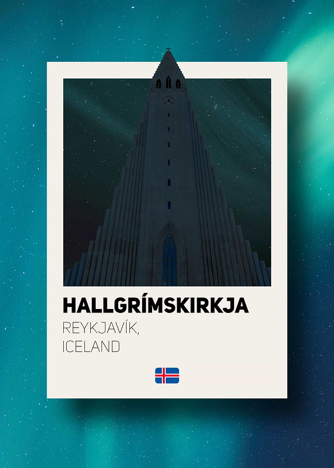 Hallgrimskirkja Polaroid