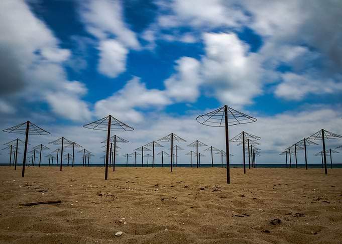 Symmetry on the beach