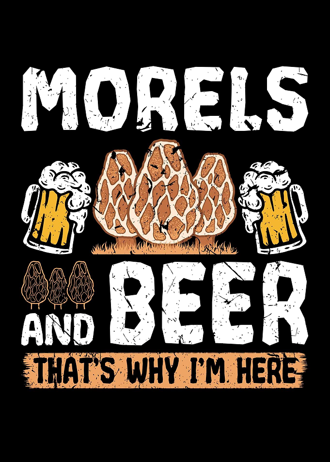 Beer Drinking Morel Hunt