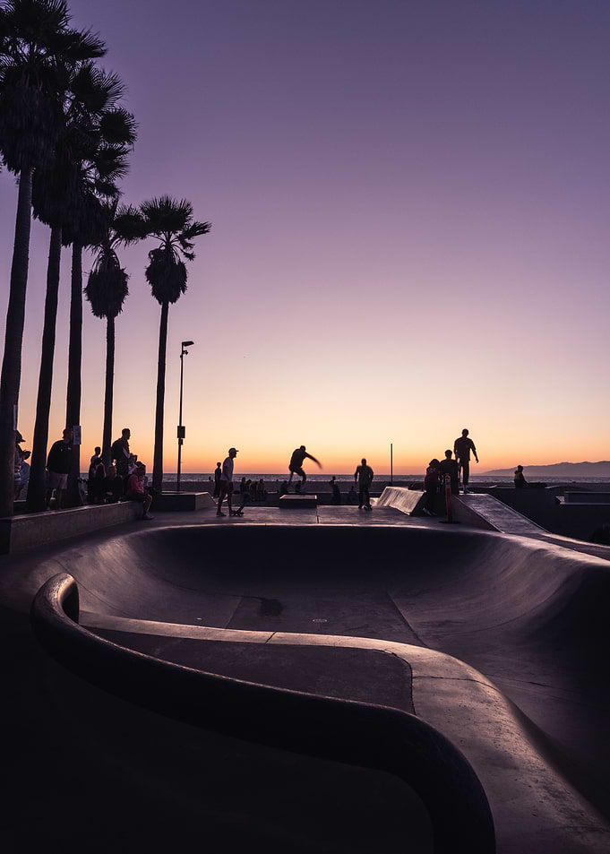 Evening skate