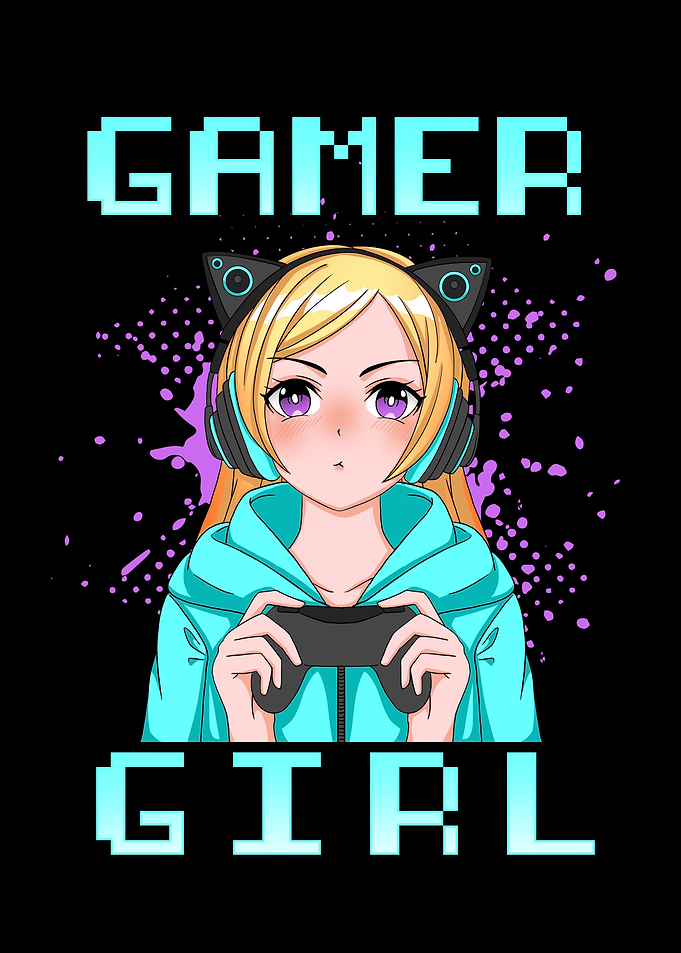 Gamer Girl Anime Cosplay