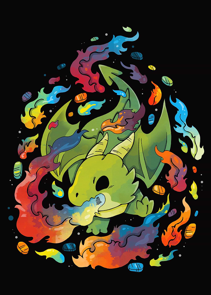 Dragon Flame Colors