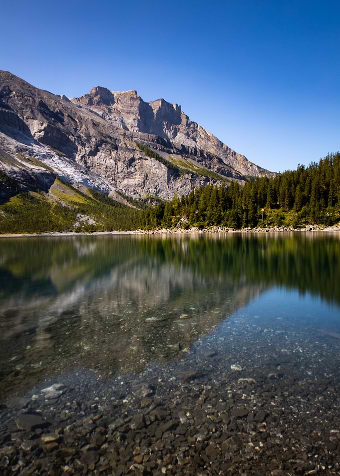 Oeshinensee reflection