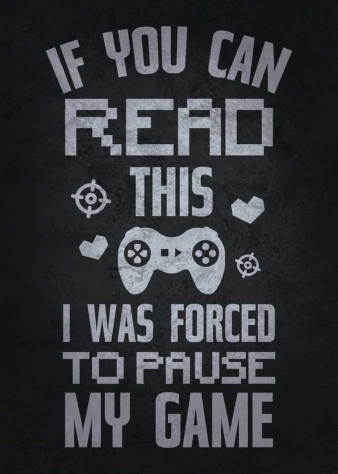 Forced To Pause My Game
