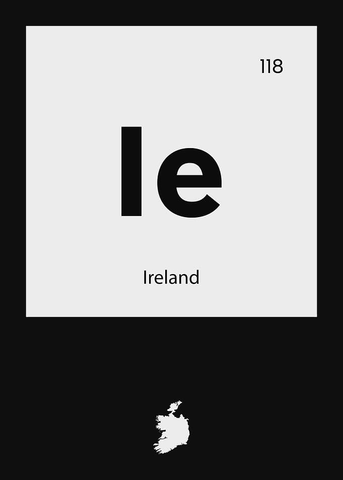 Iceland Country Map