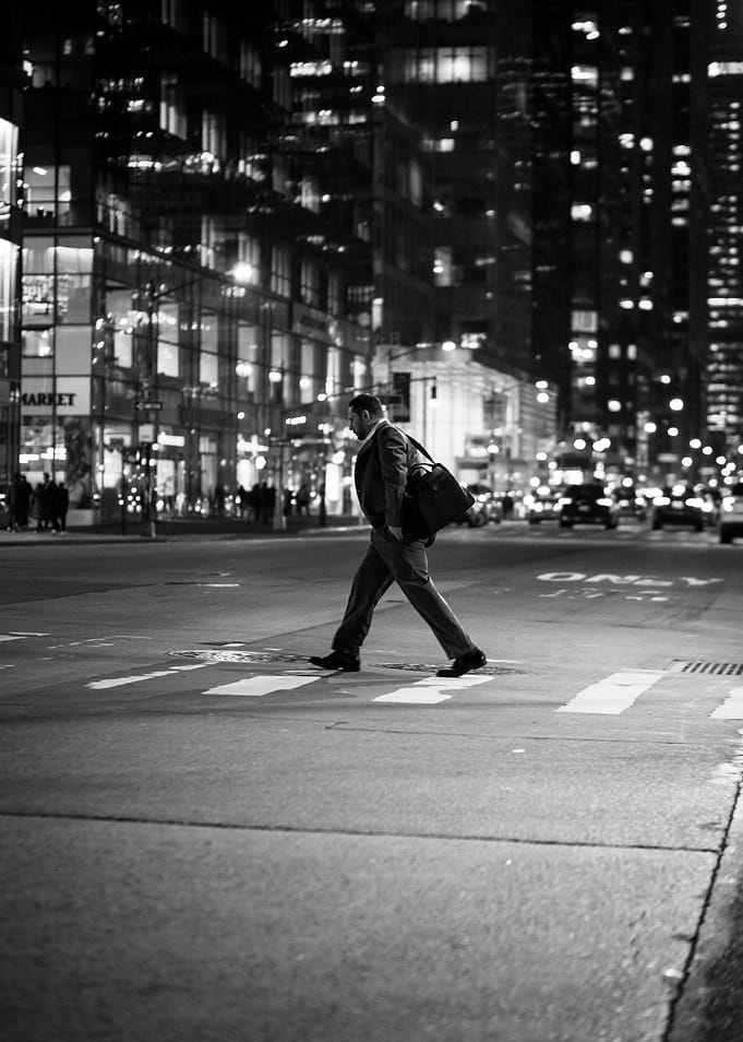 man walking