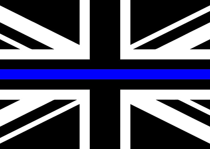 uk Thin Blue Line Flag