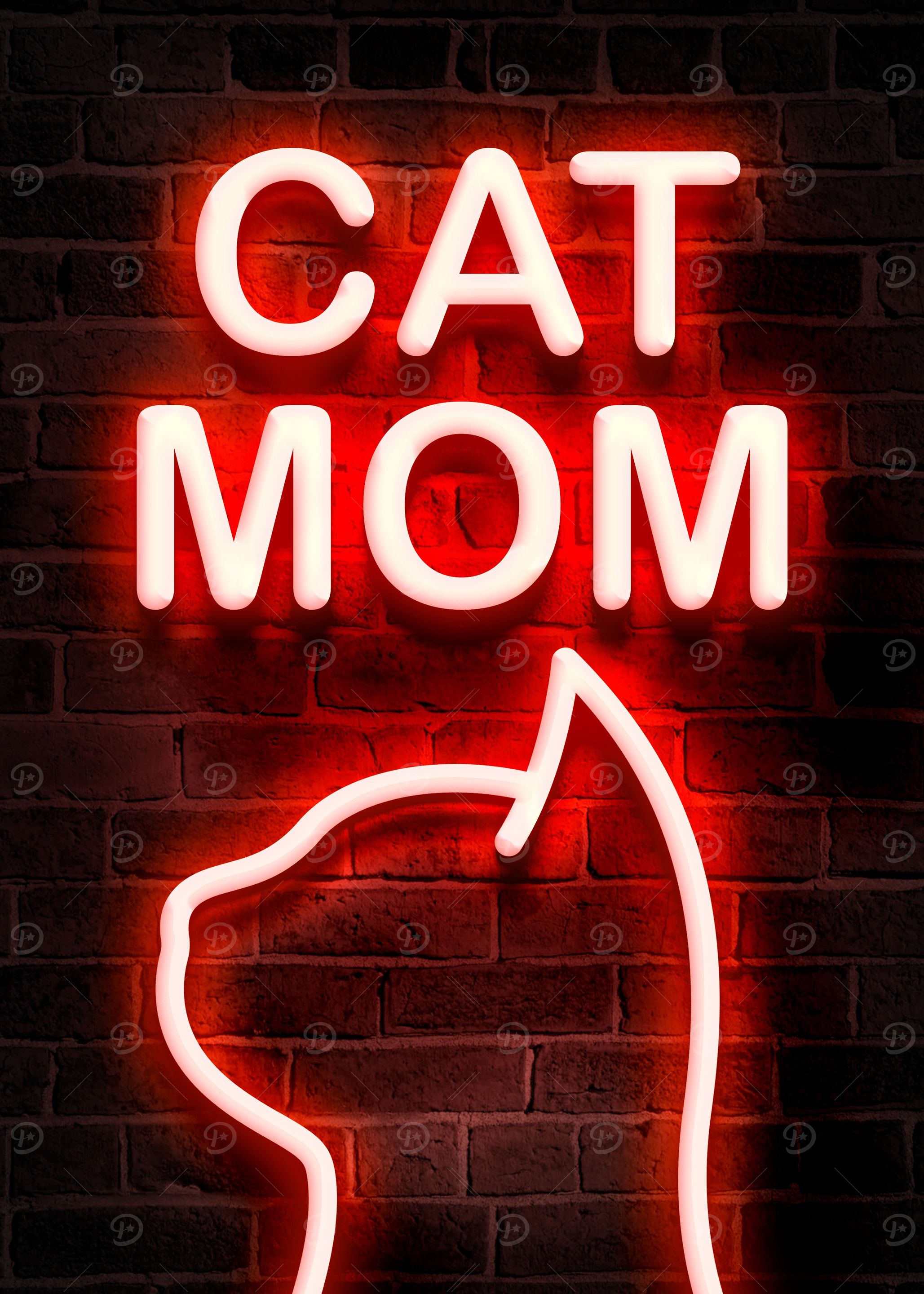 Cat mom