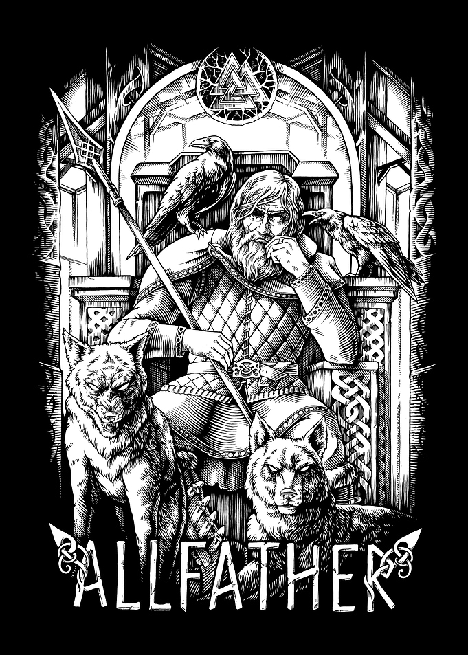 Valhalla Odin Viking Pagan