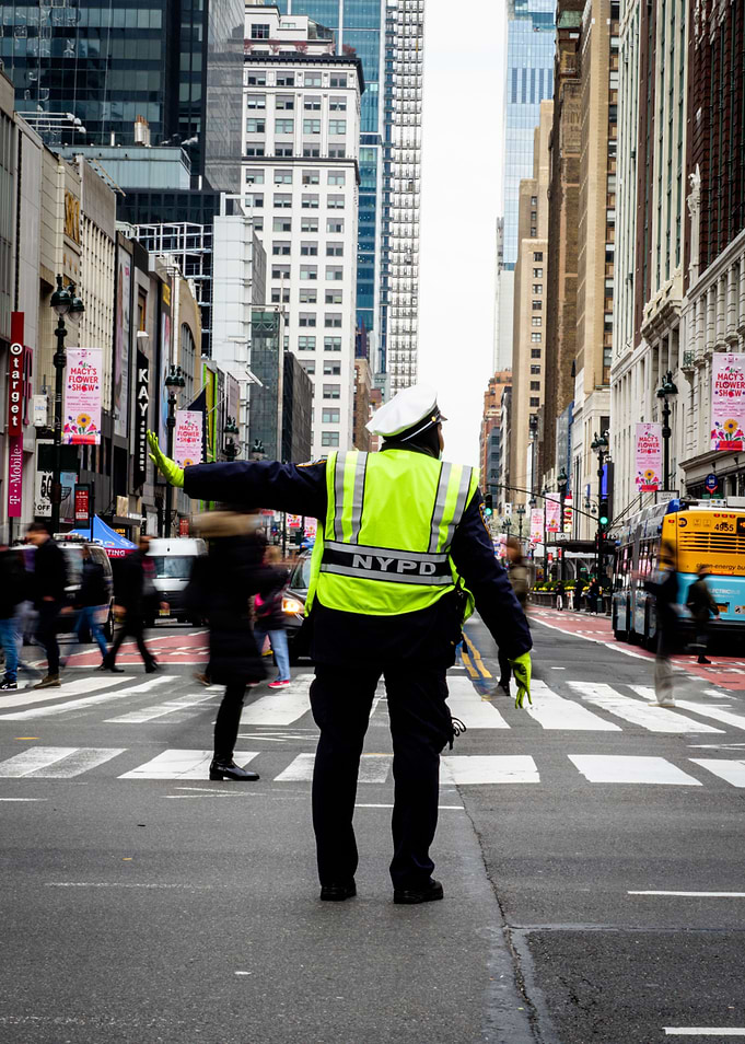 police man in New York