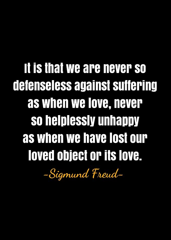 Sigmund Freud quotes