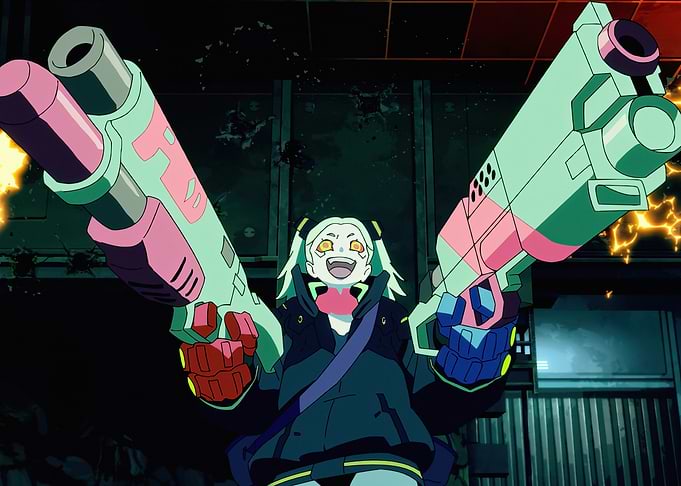 Rebecca with Guns