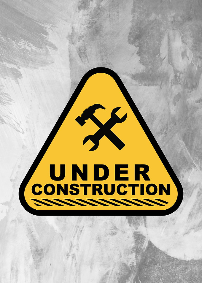 under contruction sign