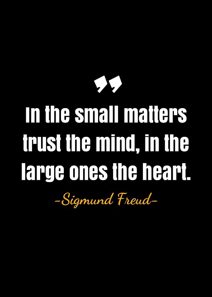 Sigmund Freud quotes