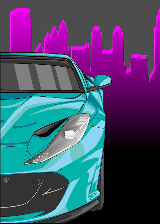 sport racing x purple