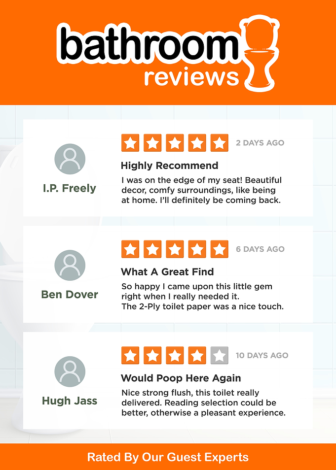 Funny Bathroom Reviews