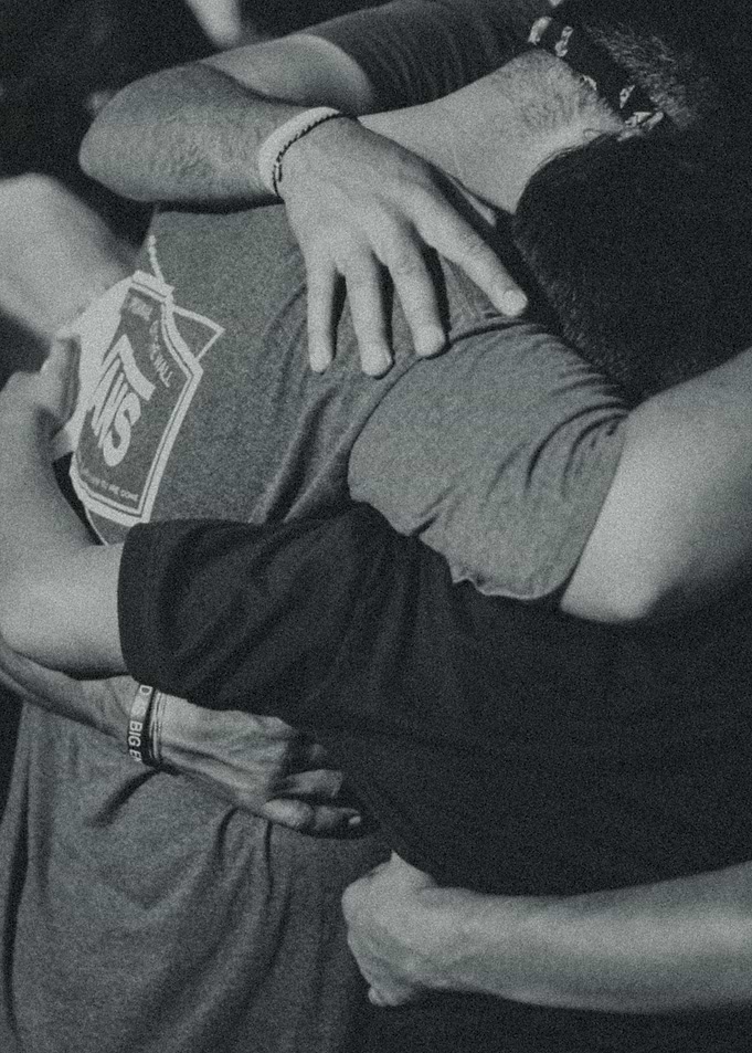 Group huddle