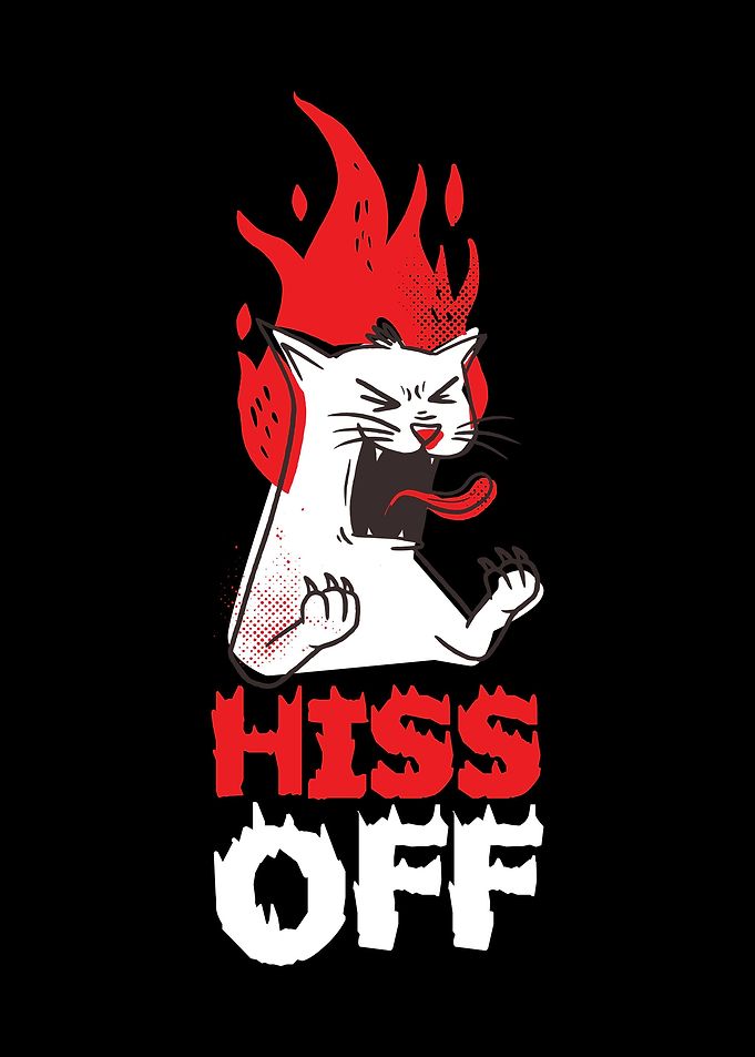 Hiss Off Cat