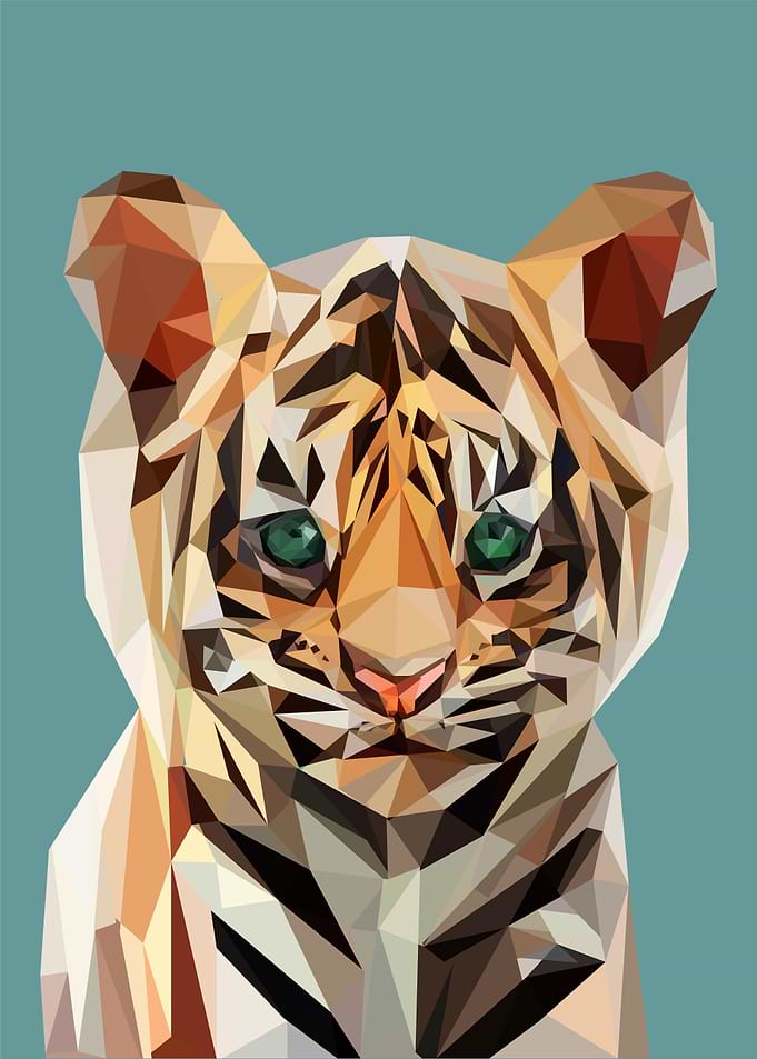 NURSERY ANIMAL BABY TIGER