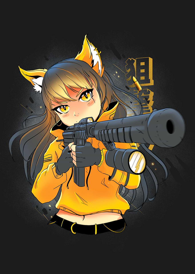 Anime Fox Girl
