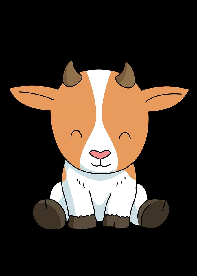 Goat Gift Kids Cute Goat