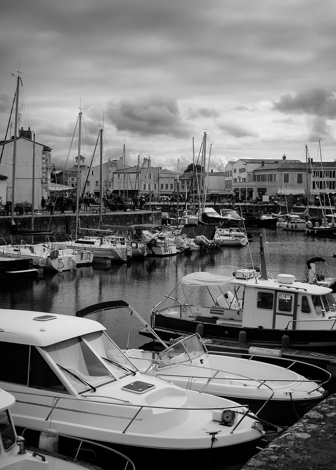 View on the harbor