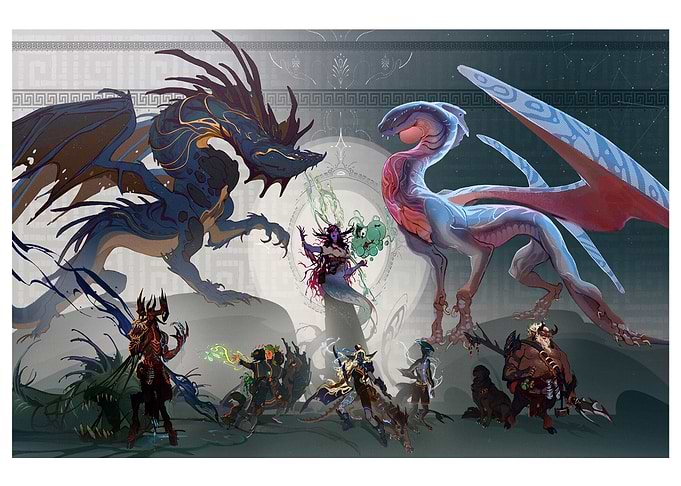 Dragon King and Queen
