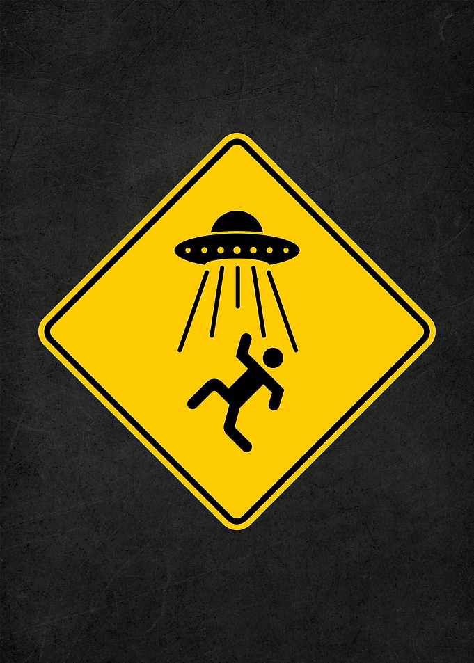 beware alien sign