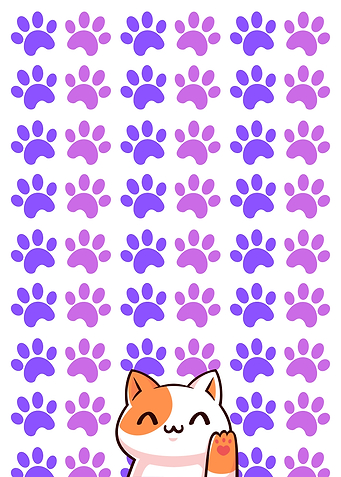 Cat and Paw