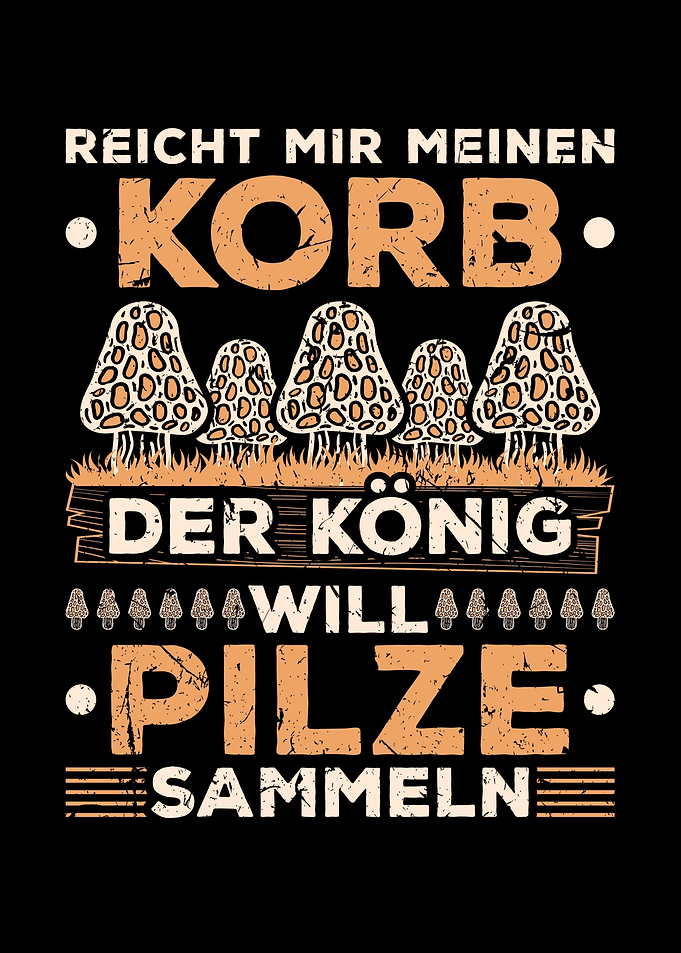 Pilz Korb Pilze Sammeln