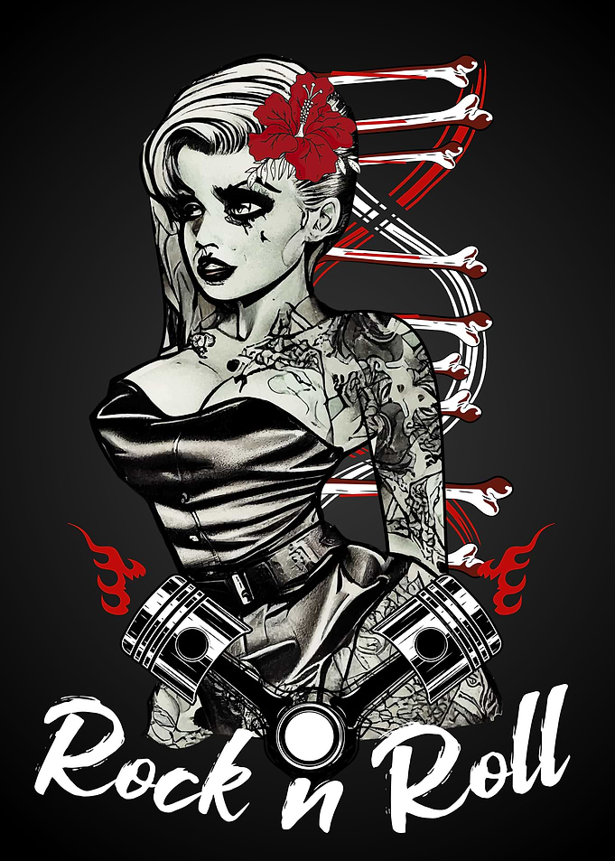 Hot Rock n Roll Girl