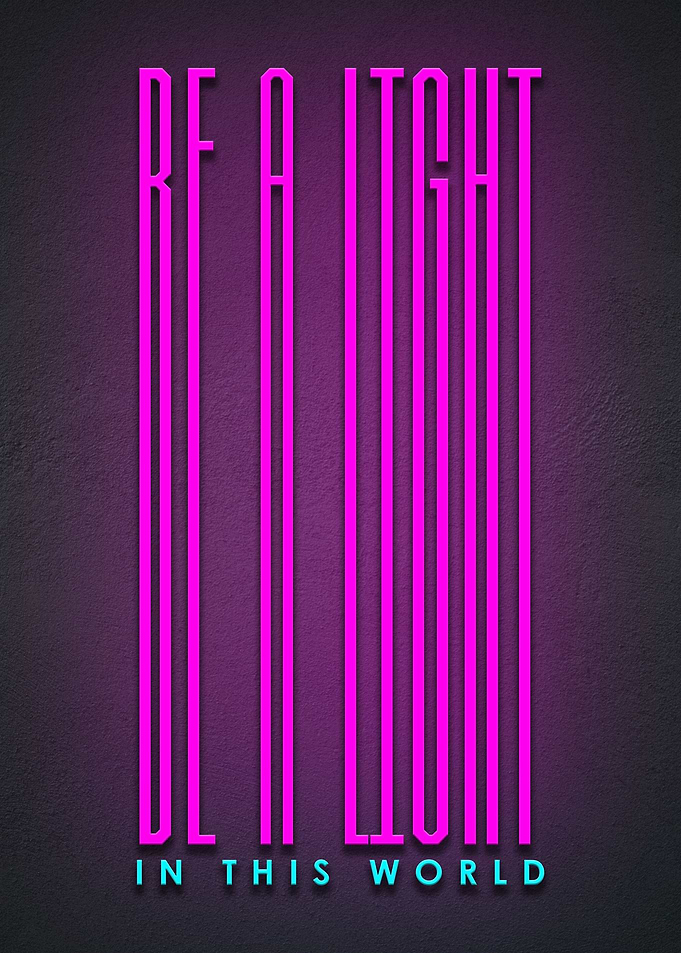 BE A LIGHT