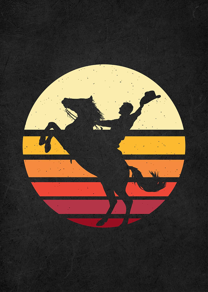 rodeo retro vintage