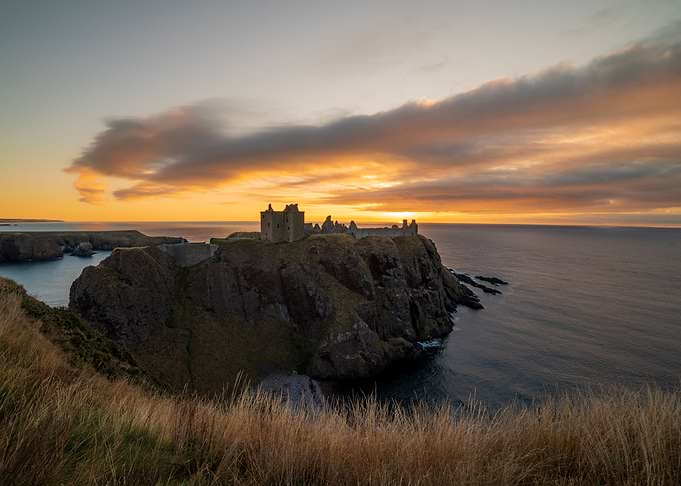 Sunrise Dunnottar Castle