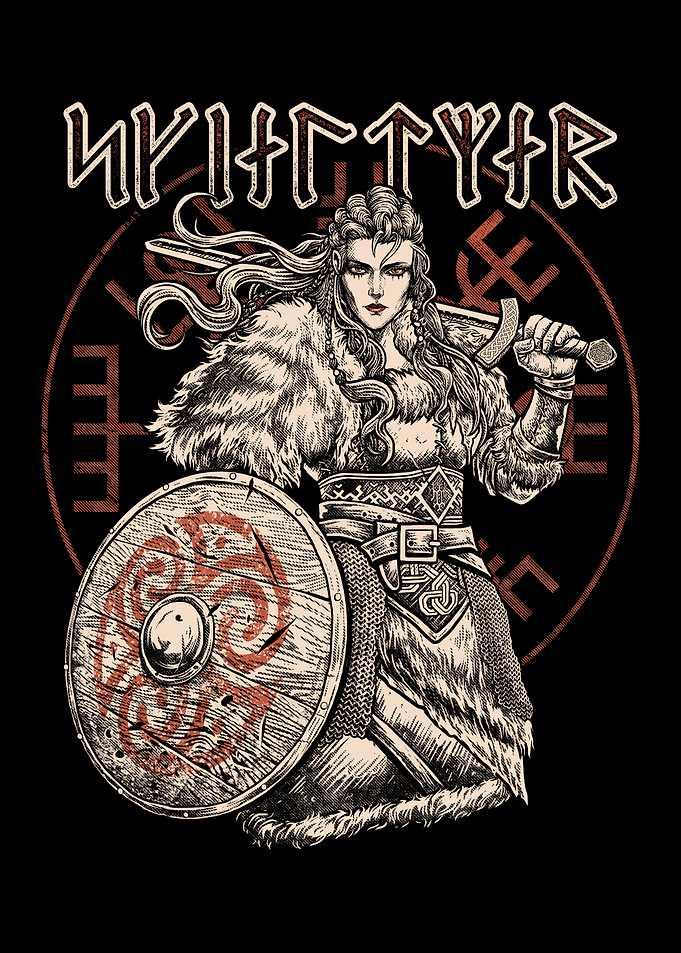 Pagan Viking Shieldmaiden
