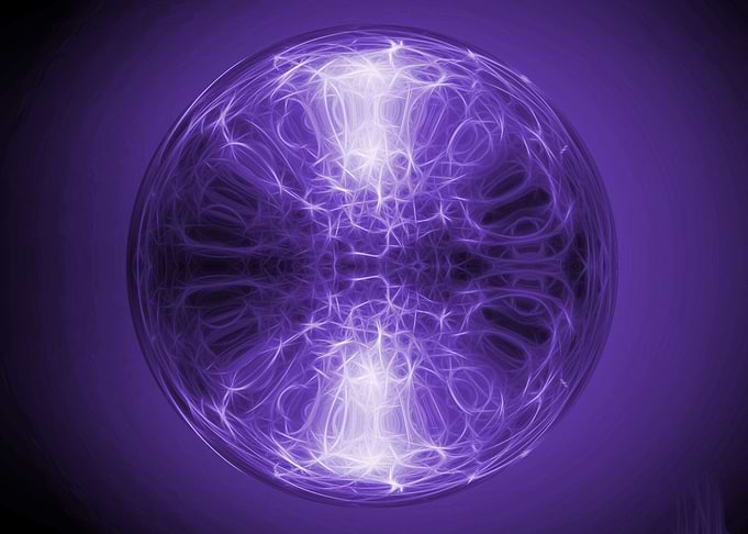Circles purple