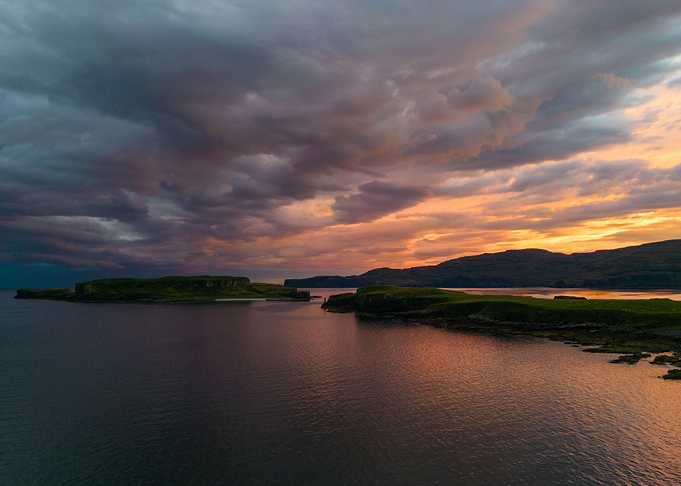 Sunset on Isle of Skye