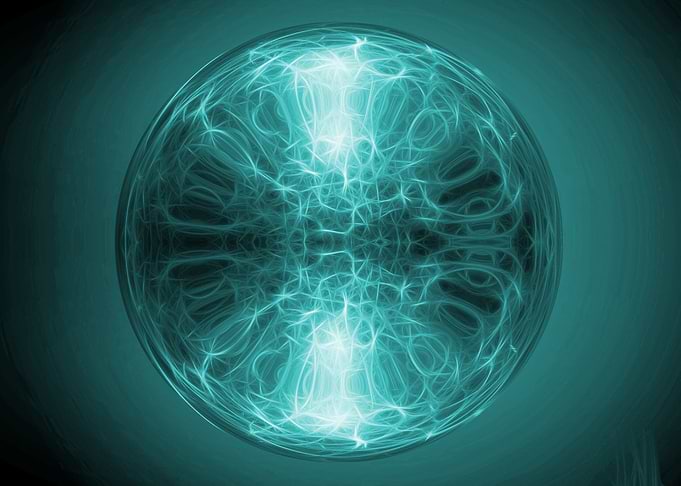 cyan Ball