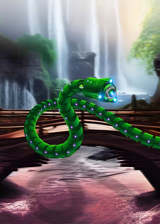 Fantasy river monster