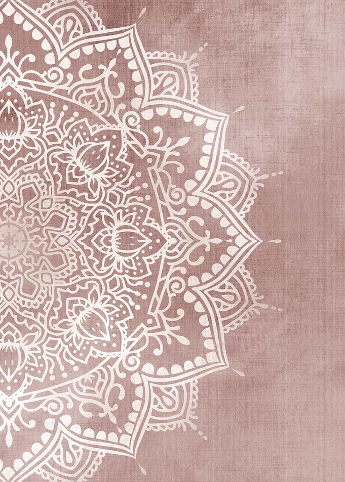 Blush Pink Mandala no508