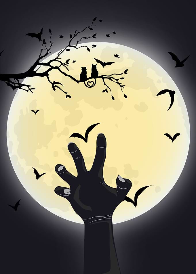 Horror Ghost Hand Spooky