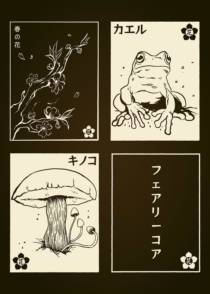 Cottagecore Tarot Cards