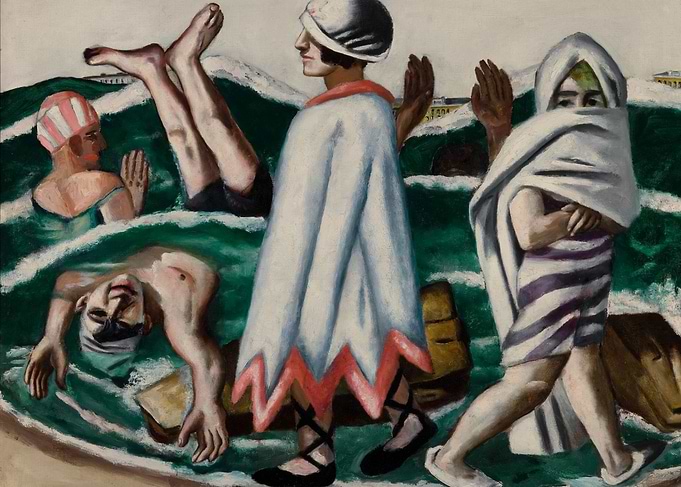 Lido 1924 painting