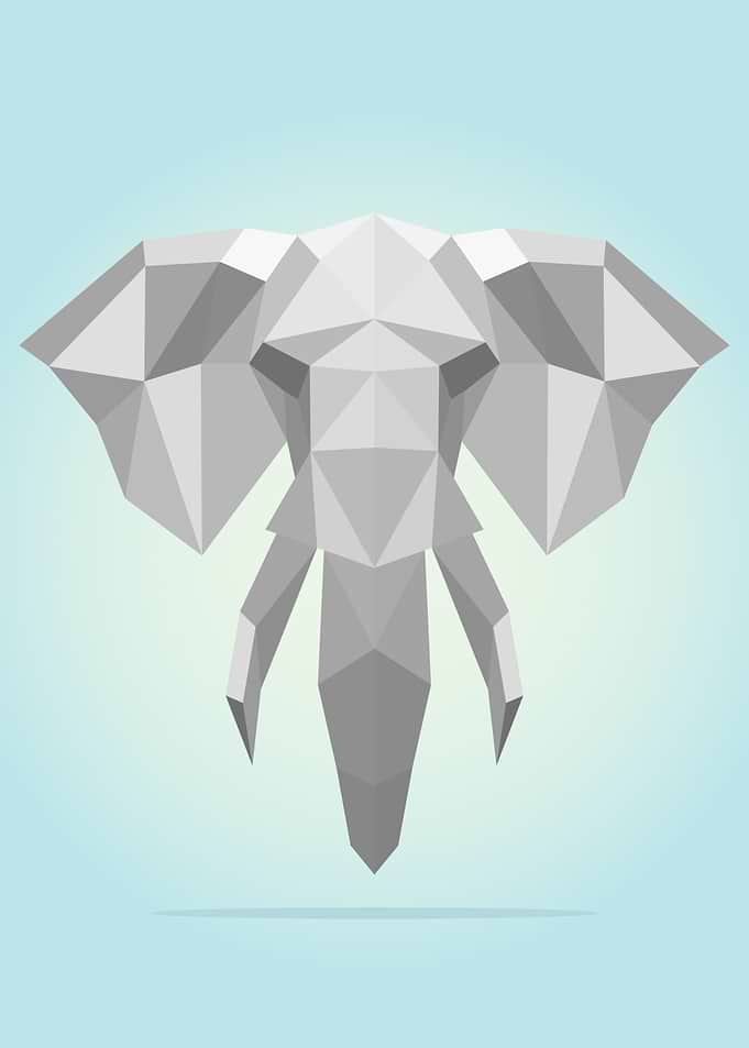 Polygon Elephant